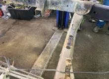 Рама NISSAN MISTRAL 1996/Цвет TJ4 501007F030 KR20 TD27T