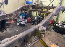 Рама NISSAN MISTRAL 1996/Цвет TJ4 501007F030 KR20 TD27T