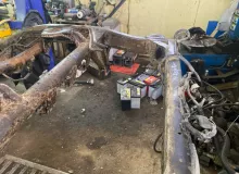 Рама NISSAN MISTRAL 1996/Цвет TJ4 501007F030 KR20 TD27T