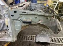 Лонжерон SUZUKI JIMNY WIDE 1999/Цвет Z2S 5873081A00 JB33W G13B, передний правый