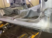 Порог кузова SUZUKI JIMNY WIDE 1999/Цвет Z2S 6411181A01P41 JB33W G13B, передний правый