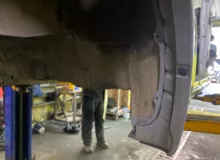 Порог кузова SUZUKI JIMNY WIDE 1999/Цвет Z2S 6411181A01P41 JB33W G13B, передний правый