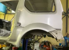Крыло заднее SUZUKI JIMNY WIDE 1999/Цвет Z2S 6450081810P31 JB33W G13B, заднее левое