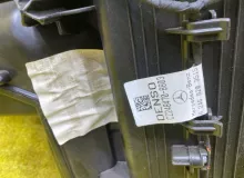 Печка салона Mercedes-Benz A-CLASS/A180 2012/Цвет 191 A2468301900 W176/WDD176.042 M270E16/270.910/270910, передняя