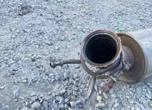 Глушитель Mercedes-Benz A-CLASS/A180 2012/Цвет 191 A1764901610 W176/WDD176.042 M270E16/270.910/270910, задний