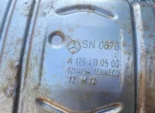 Глушитель Mercedes-Benz A-CLASS/A180 2012/Цвет 191 A1764901610 W176/WDD176.042 M270E16/270.910/270910, задний