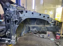 Лонжерон Mercedes-Benz A-CLASS/A180 2012/Цвет 191 A1766301240 W176/WDD176.042 M270E16/270.910/270910, передний правый