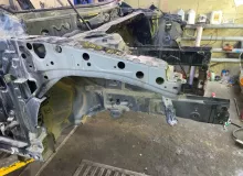 Лонжерон Mercedes-Benz A-CLASS/A180 2012/Цвет 191 A1766301240 W176/WDD176.042 M270E16/270.910/270910, передний правый
