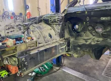 Лонжерон Mercedes-Benz A-CLASS/A180 2012/Цвет 191 A1766301240 W176/WDD176.042 M270E16/270.910/270910, передний правый