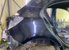 Крыло заднее Mercedes-Benz A-CLASS/A180 2012/Цвет 191 A1766300801 W176/WDD176.042 M270E16/270.910/270910, заднее правое