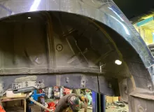 Крыло заднее Mercedes-Benz A-CLASS/A180 2012/Цвет 191 A1766300801 W176/WDD176.042 M270E16/270.910/270910, заднее правое