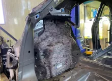 Крыло заднее Mercedes-Benz A-CLASS/A180 2012/Цвет 191 A1766300701 W176/WDD176.042 M270E16|270910|270.910, заднее левое