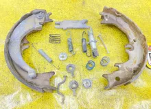 Механизм стояночного тормоза TOYOTA 4RUNNER/HILUX SURF 2006 UZN210/UZN215/RZN215W/GRN215W/GRN210/TRN215W/KDN215W/VZN215W 2UZFE, задний левый