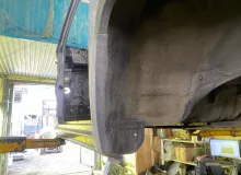 Порог кузова DAIHATSU ROCKY/FEROZA 1991/Цвет 168 F300S HDE, передний левый