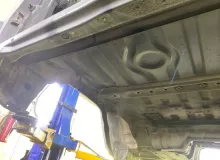 Тазик железный DAIHATSU ROCKY/FEROZA 1991/Цвет 168 F300S HDE, задний