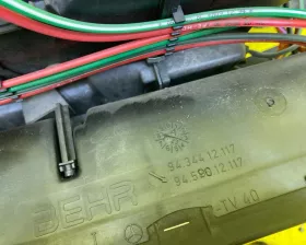 Печка салона Mercedes-Benz