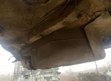 Тазик железный Mercedes-Benz S-CLASS 1994/Цвет 721 A1406100061 W140 M119E50, задний