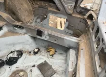 Тазик железный Mercedes-Benz S-CLASS 1994/Цвет 721 A1406100061 W140 M119E50, задний