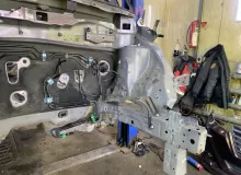Лонжерон TOYOTA ROOMY/TANK/THOR/JUSTY 2017/Цвет R59 53702B1070 M900A 1KRFE, передний левый