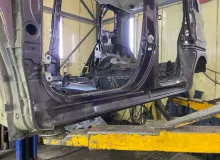 Порог кузова TOYOTA ROOMY/TANK/THOR/JUSTY 2017/Цвет R59 61412B1160 M900A 1KRFE, передний левый