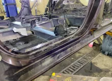 Порог кузова TOYOTA ROOMY/TANK/THOR/JUSTY 2017/Цвет R59 61412B1160 M900A 1KRFE, передний левый