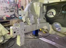Лонжерон TOYOTA ROOMY/TANK/THOR/JUSTY 2018/Цвет S28 53701B1070 M900A 1KRVET, передний правый