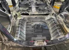 Тазик железный TOYOTA ROOMY/TANK/THOR/JUSTY 2017 58311B1060 M910A/M910S/M910F 1KRFE, задний