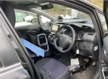 Консоль магнитофона TOYOTA WISH 2012/Цвет 202 5540668040 ZGE20W 2ZRFAE, передний