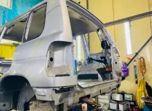 Крыло заднее MITSUBISHI PAJERO IO 2003/A19C MR465271 H76W 4G93T, заднее левое