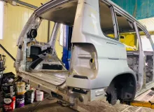 Крыло заднее MITSUBISHI PAJERO IO 2003/A19C MR465272 H76W 4G93T, заднее правое