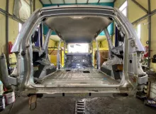Тазик железный MITSUBISHI PAJERO IO 2003/A19C MR414521 H76W 4G93T, задний
