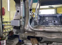 Тазик железный MITSUBISHI PAJERO IO 2003/A19C MR414521 H76W 4G93T, задний