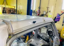 Крыша MITSUBISHI PAJERO IO 2003/A19C MR439431 H76W 4G93T, передняя