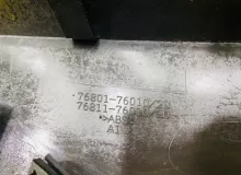 Накладка на дверь багажника LEXUS CT200H 2011/Цвет 212 7680176020C0 ZWA10 2ZRFXE, задняя