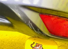 Бампер HONDA VEZEL 2014/Цвет NH731P 71501T7B000 RU4 LEB, задний