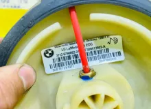 Подушка пневмоподвески BMW X6 2009/Цвет 475 37126790082 E71 N54B30A, задняя левая