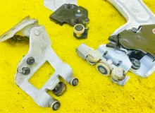 Ролик раздвижной двери NISSAN SERENA 2016/Цвет XAM 824111VA2B GFNC27 MR20DD, задний левый