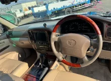 Консоль магнитофона TOYOTA LAND CRUISER 1999 8401360020 UZJ100W 2UZFE, передний
