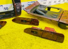 Консоль магнитофона TOYOTA LAND CRUISER 1999 8401360020 UZJ100W 2UZFE, передний