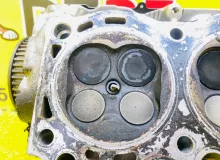 Головка блока цилиндров TOYOTA LAND CRUISER PRADO 2003/Цвет 587 1110169136 VZJ120W 5VZFE, передняя правая