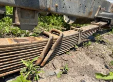 Рессоры ГАЗ 3307/3308/3325 2004 ВМ-3284 ЗМЗ5233, задние правые