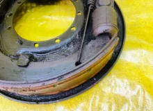 Механизм стояночного тормоза ГАЗ 3307/3308/3325 2004 ВМ-3284 ЗМЗ5233, передний правый
