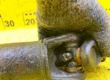 Карданный вал TOYOTA LAND CRUISER 1993/ Цвет 26P 3714060340 FZJ80G 1FZFE, передний