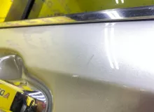 Дверь боковая TOYOTA ESQUIRE 2014/Цвет 1F7 6700428650 ZRR85G 3ZRFAE, задняя левая