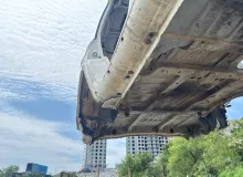 Порог кузова TOYOTA LAND CRUISER 2000/Цвет 057 6131160120 HDJ101K 1HDFTE, правый