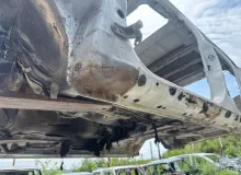 Порог кузова TOYOTA LAND CRUISER 2000/Цвет 057 6131260170 HDJ101K 1HDFTE, левый