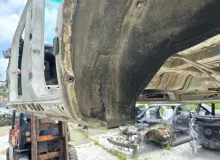 Порог кузова TOYOTA LAND CRUISER 2000/Цвет 057 6131260170 HDJ101K 1HDFTE, левый