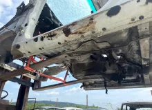 Порог кузова TOYOTA LAND CRUISER 2000/Цвет 057 6131260170 HDJ101K 1HDFTE, левый