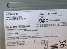 Магнитофон KENWOOD MDVL505W 2008/KENWOOD MDV-L505W MDVL505W KDH206V 1KDFTV, передний