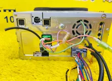 Магнитофон PANASONIC STRADA CNHDS700D 2005/PANASONIC STRADA CN-HDS700D CNHDS700D JA60 VK56DE, передний